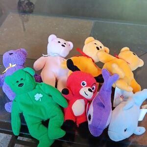 MISC TEENIE BEANIES AND MCDONALDS